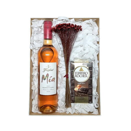 Vinho Rose Freixenet Mia e Chocolate