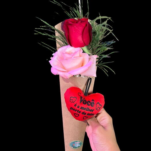 Rosas com Chaveiro