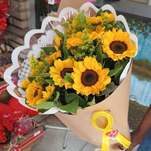 Buquê sol radiante