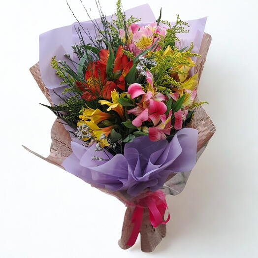 Ramalhete de Alstroemerias