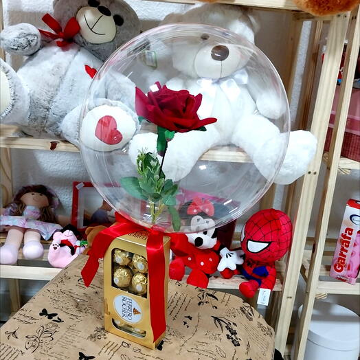 Puro Encanto: Ferrero Rocher e Rosa no Bubble