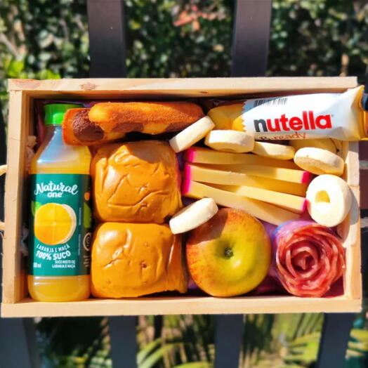 Cesta de Cafe da Manhã Mini