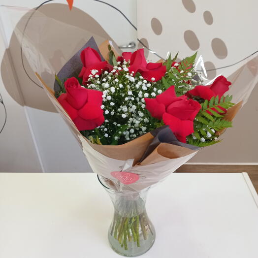 Buquê 7 Rosas Nacionais