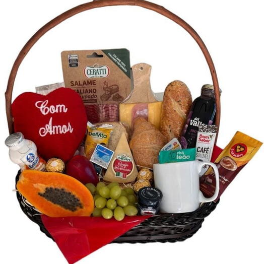 CESTA de CAFE ESPECIAL Com Amor