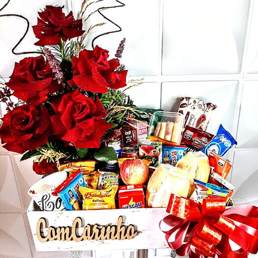 Cesta Cafe da Manhã Luxo