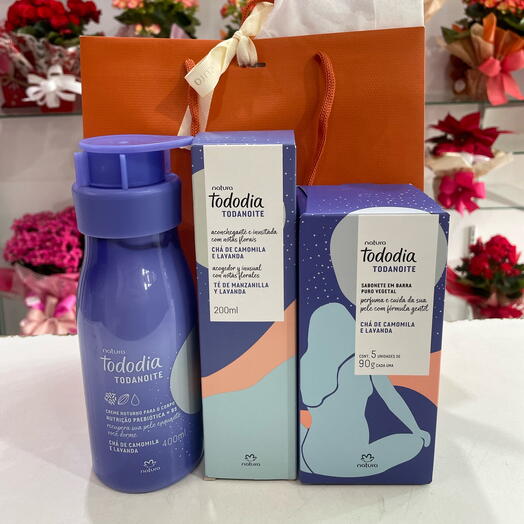 Kit Natura Cha de Camomila e Lavanda