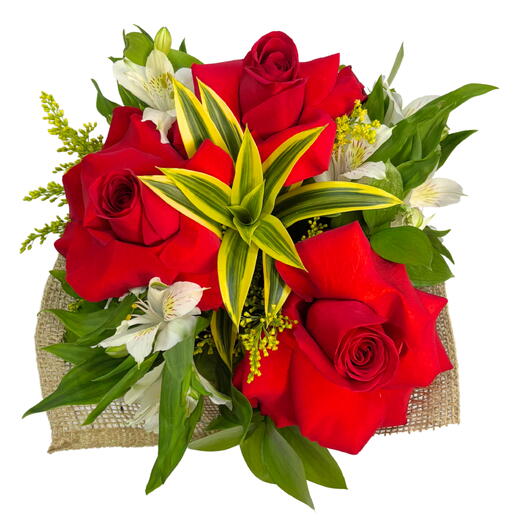 Buquê 3 Rosas Colombianas