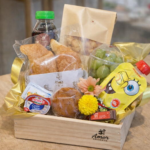 Cesta Manhã Encantada Kids