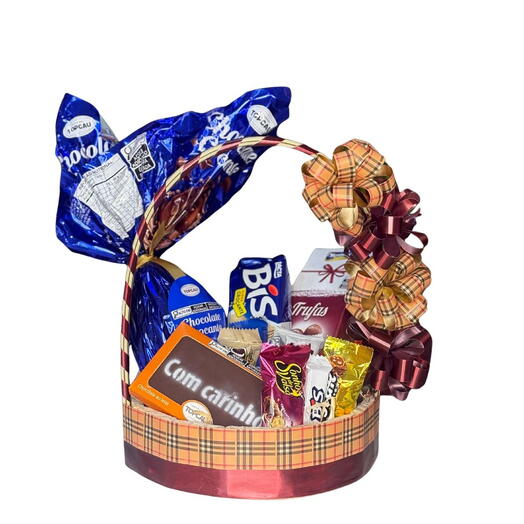 Cesta Com Carinho Pascoa