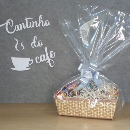 Cesta cafe da manhã