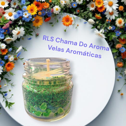 Vela Aromatica Baby Green Bambu e Floresta