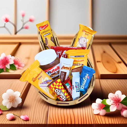 Cesta Guloseimas Cabeça de Coelho: Um Presente Adoravel e Delicioso