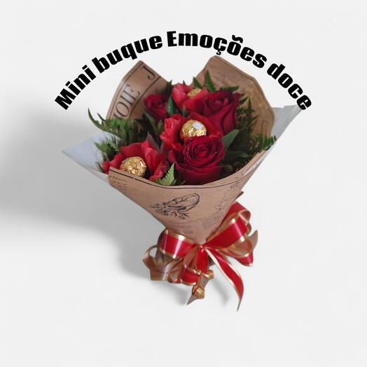 Mini Buque Emoções Doce