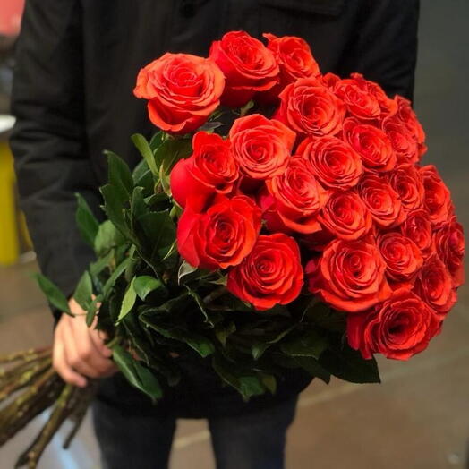 Buquê de 20 Rosas Equador  - 50cm