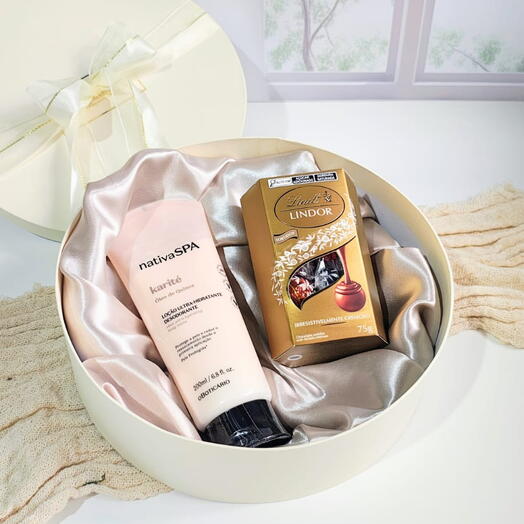 Presente | Kit - Cesta de Aniversario Doce Beleza