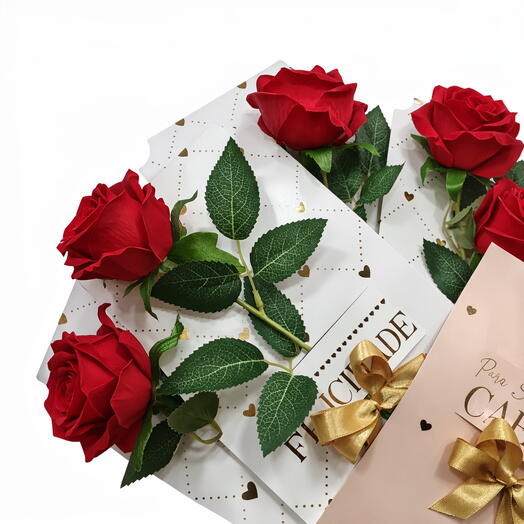 Rosa luxo permanente