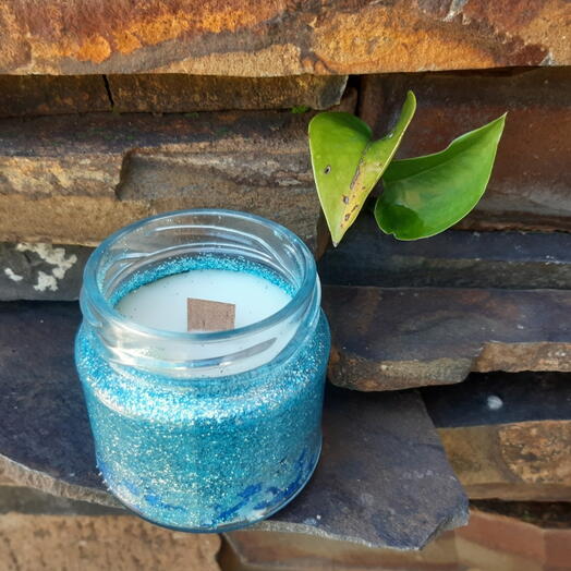 Vela Aromatica BLUE coconut e agua de coco