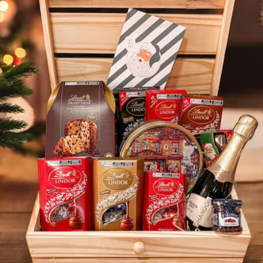 Cesta De Natal Premium | Collection Lindt