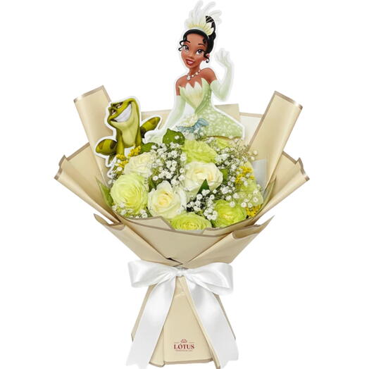 Buquê Mundo Disney - A Princesa e o Sapo