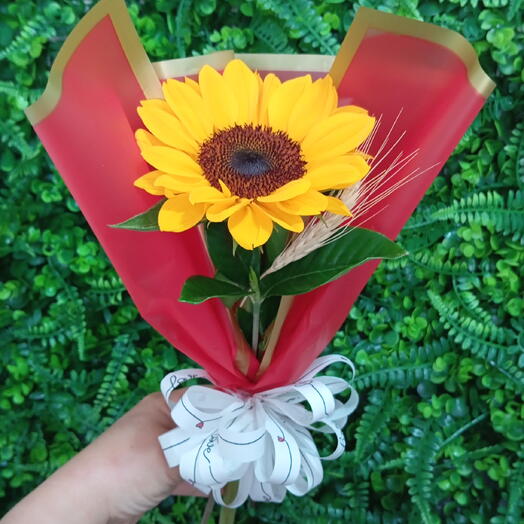 Arranjo Floral de Girassol