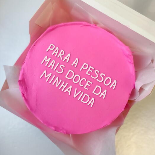 Bento Cake - Para a pessoa mais doce