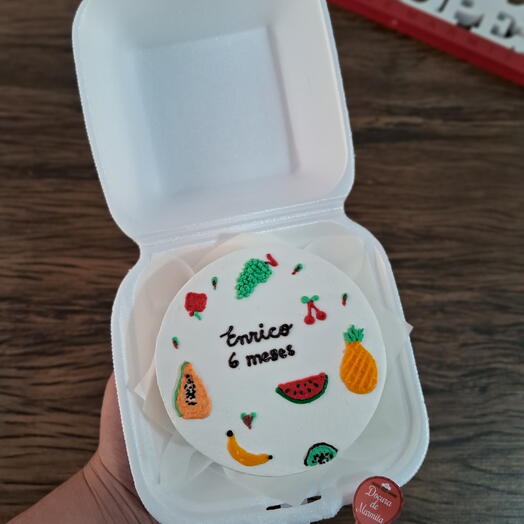 Bento cake - Mesversario