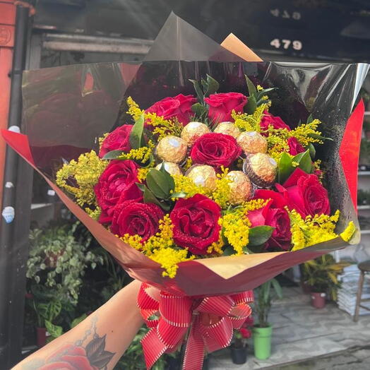 Buquê Luxo de Rosas