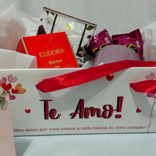 Caixa de Presente Eudora Kiss Me Please
