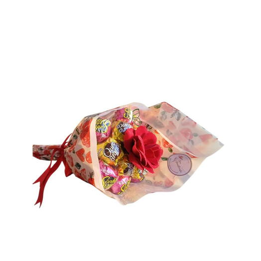 Buquê Medio Especial com Flor Permanente