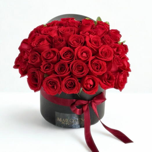BOX COM 50 ROSAS - Only roses
