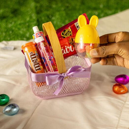 Presente de Pascoa Choco Pink Easter