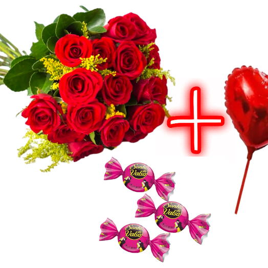 Combo Buque de Flores Amore