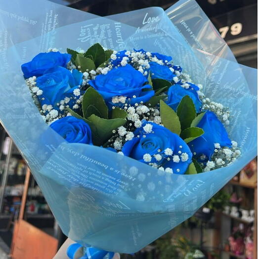 Buque 12 Rosas Azuis
