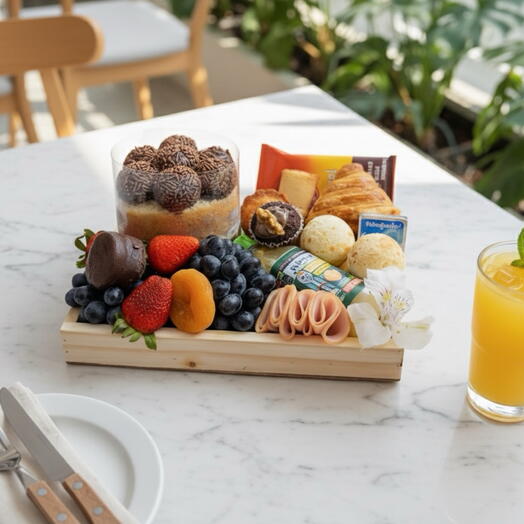 Cesta de Cafe Encanto Media