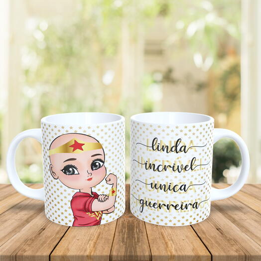 Caneca Mulher Maravilha - Você e Incrivel