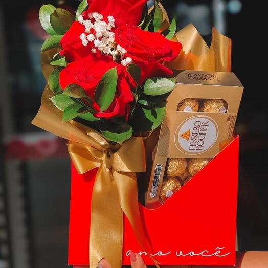 Box Envelope Amo Você