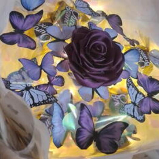 Buque de Borboletas com Bombons