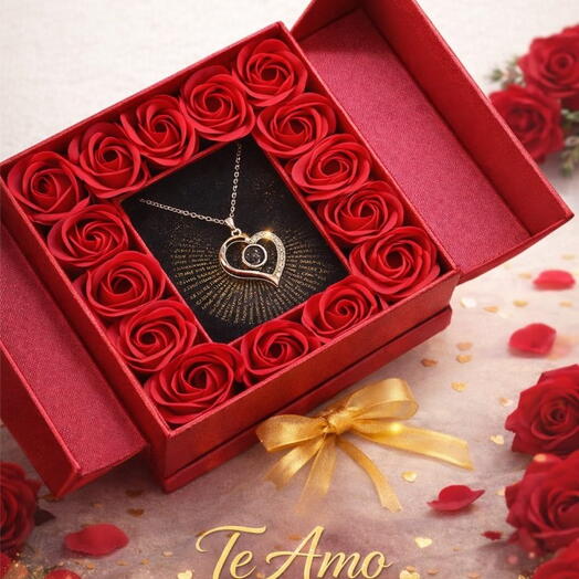 Colar eu te amo  em 100 idiomas