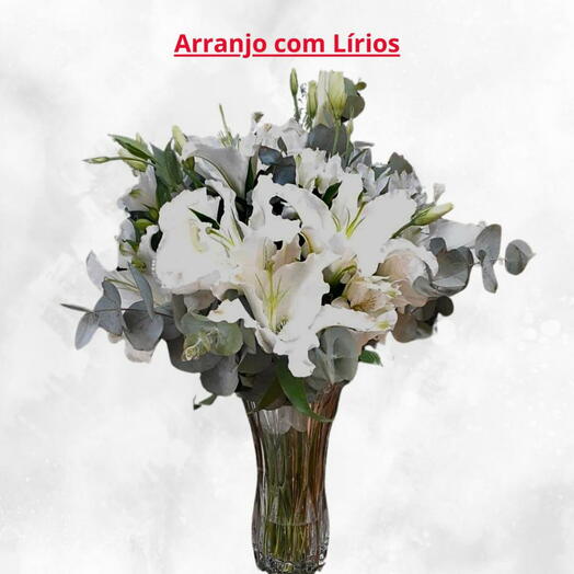 Vaso com Lirios