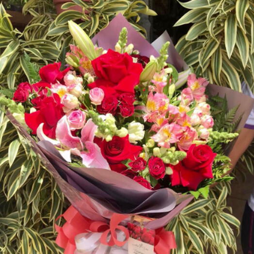 Ramalhete Linha Luxo 6 Rosas