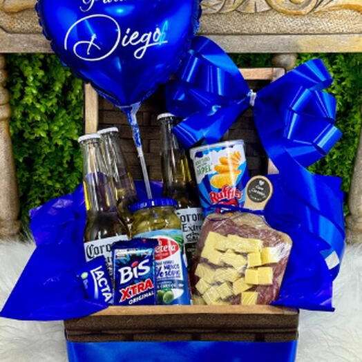 Bau Alegria Com Balão Personalizavel