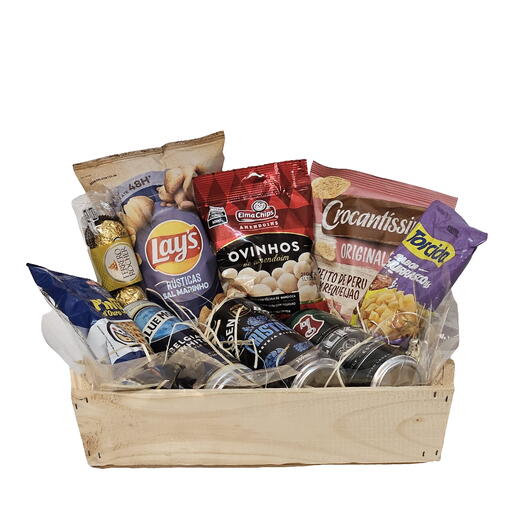 Kit Presente Cervejas e Aperitivo
