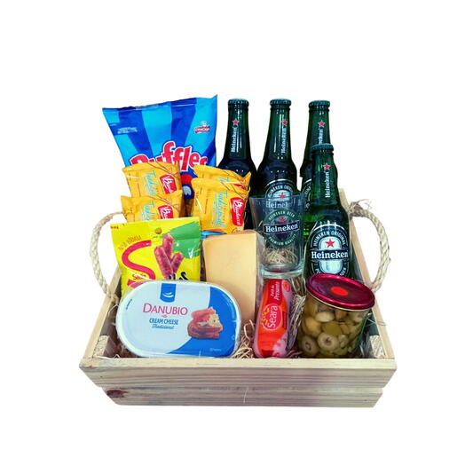 Cesta Gourmet Heineken