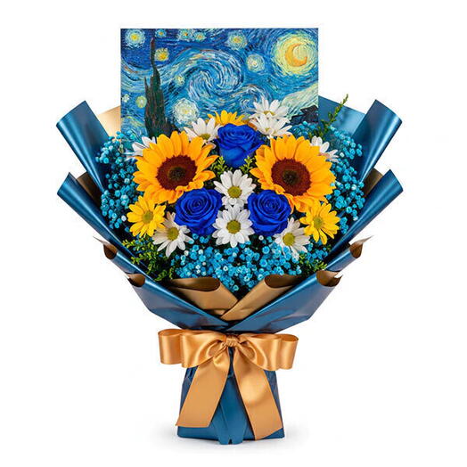 O Buquê das Estrelas Van Gogh