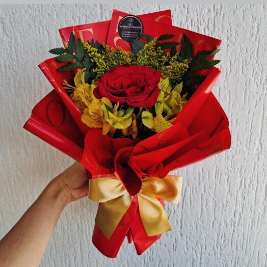 Buquê de Rosa Solitario Especial