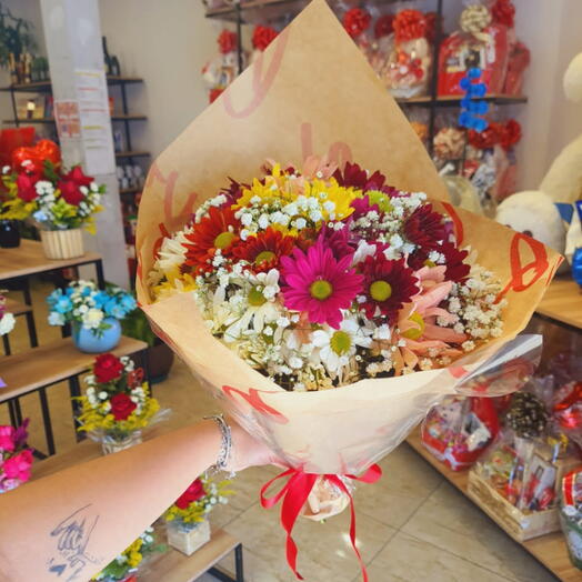 Buquê Colorido de Flores do Campo