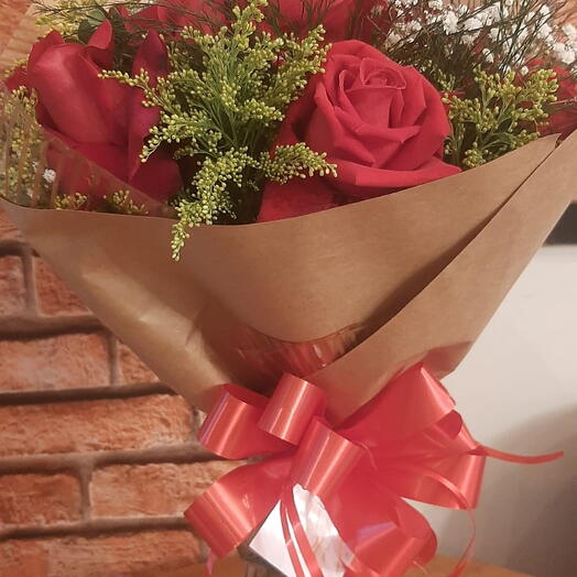 Buquê de Rosas Vermelhas