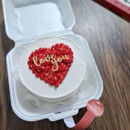 Bento cake - decoração exclusiva para o dia dos namorados