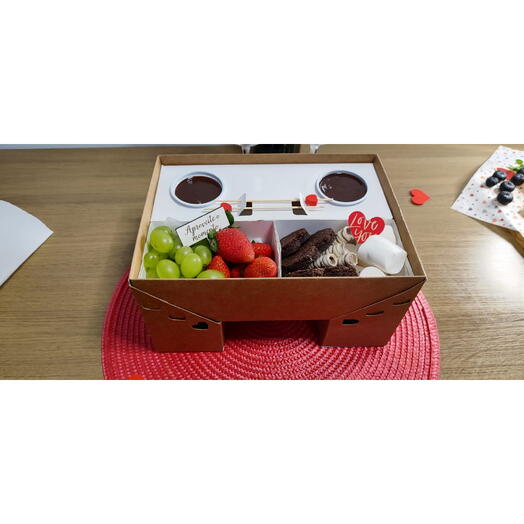 Caixa de Founde Chocolate Quente