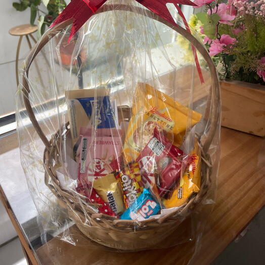 Cesta P de Chocolate